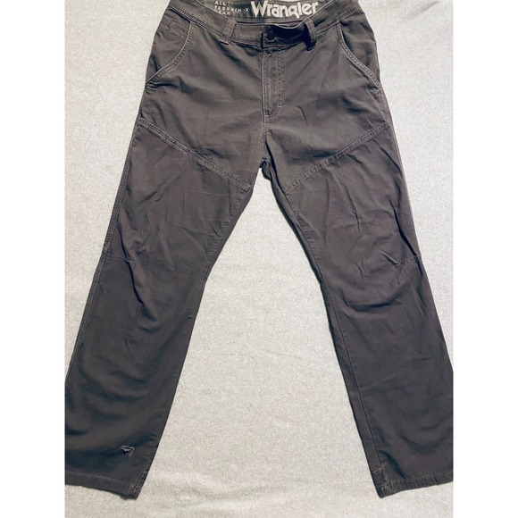 Wrangler All Terrain Pants Men's 32x29 Gear X Gray Stretch Outdoor Hiking - Picture 1 of 16